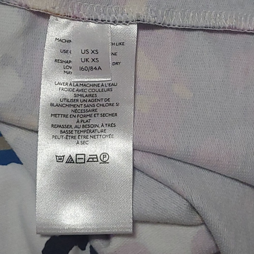 Maeve by Anthropologie Split‎ Print Sweatshirt Pullover Size XS - Picture 10 of 12